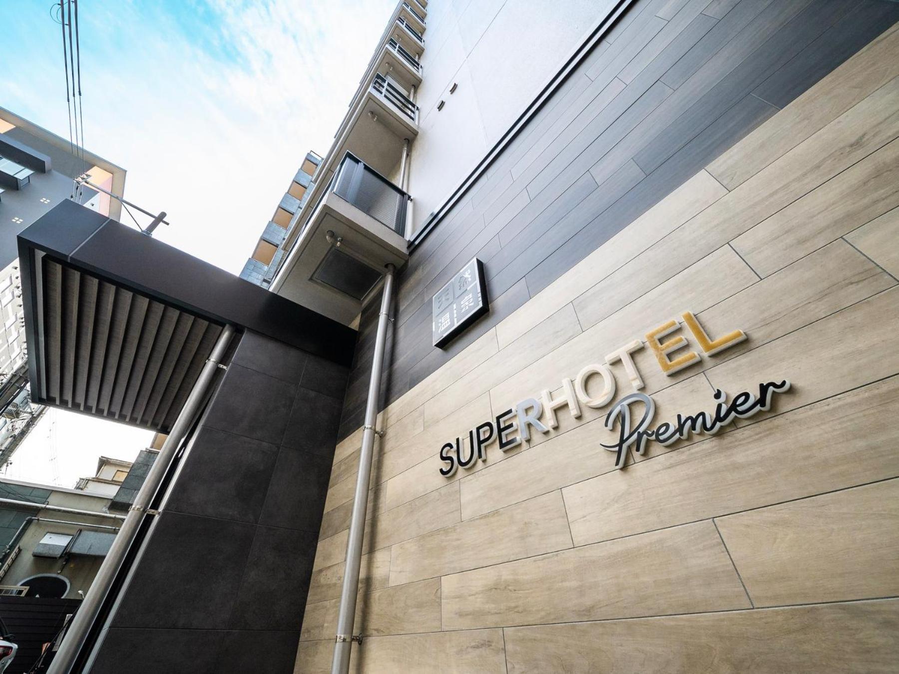 Super Hotel Premier Namba Shinsaibashi Natural Hot Spring Осака Экстерьер фото