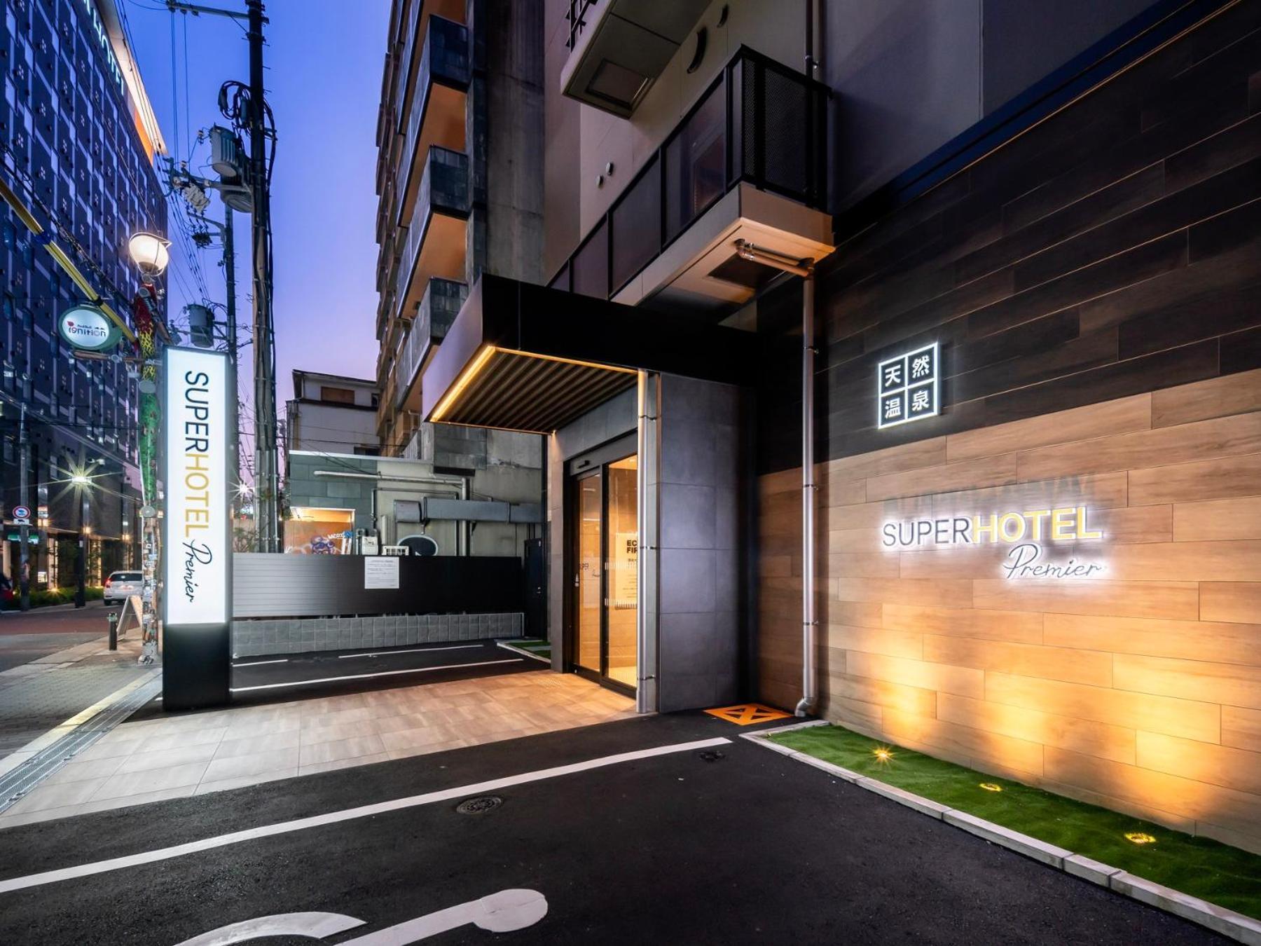 Super Hotel Premier Namba Shinsaibashi Natural Hot Spring Осака Экстерьер фото